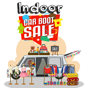 Indoor Car Boots returns to The Civic Free Entry